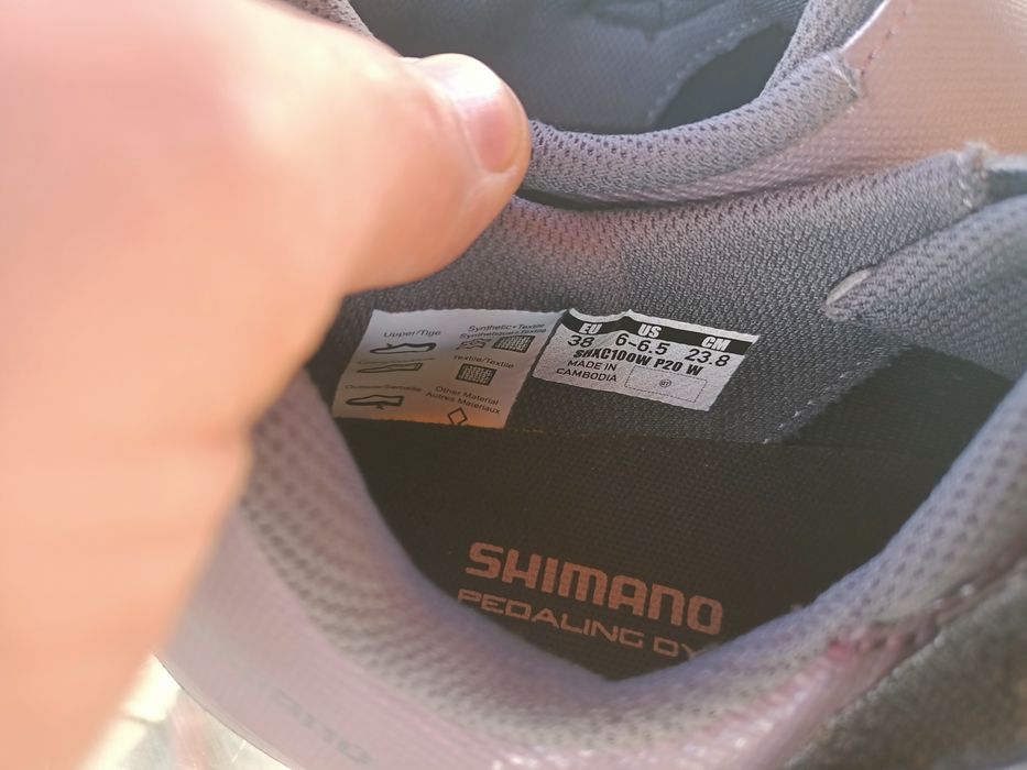 Papuci bicicleta shimano