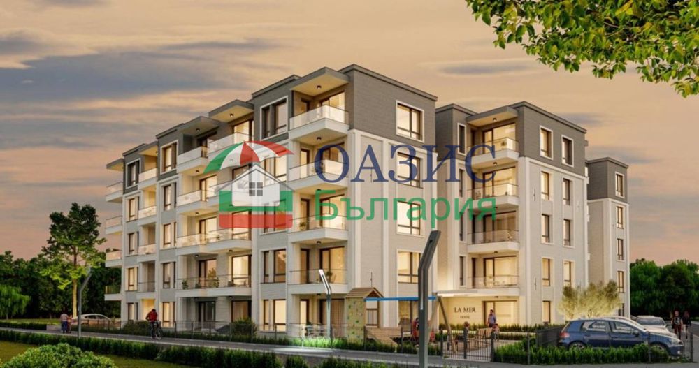 Апартамент с 1 спалня в новостроящата се сграда La Mer House, Равда, България, 62.03 кв.м,