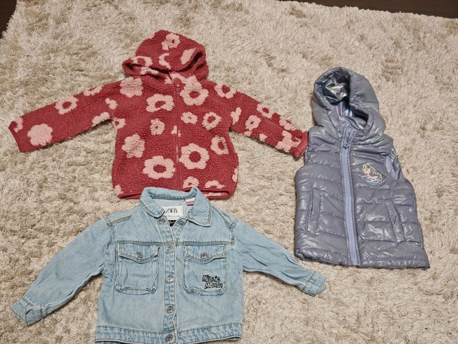 Lot geci fetiță 86cm