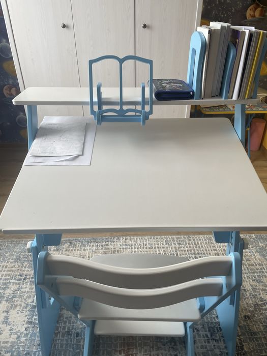 Растущая Школьная парта и стульчик