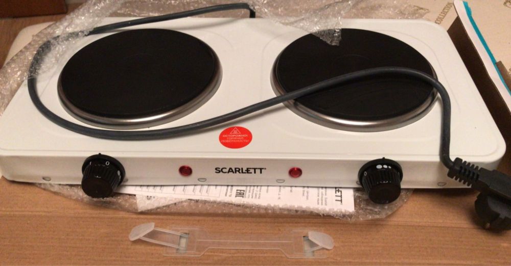 Продам электроплитку Scarlette