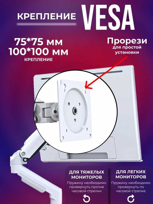 Кронштейн для монитора NB MODEL-F80-XE (НОВЫЙ)