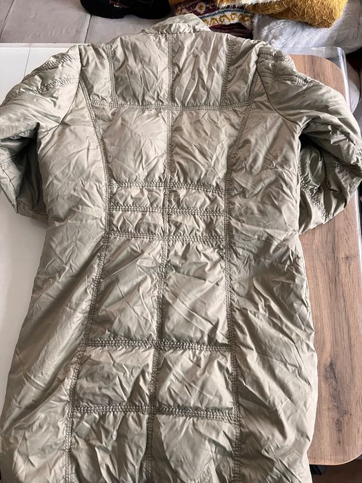 Кожено дълги страхотно яке