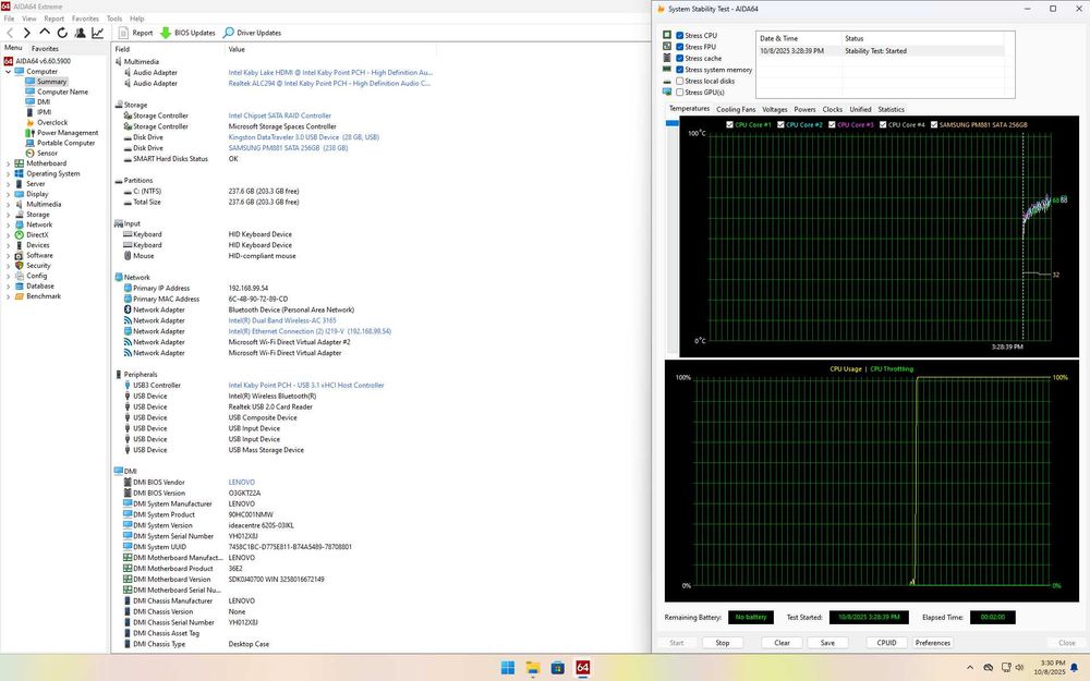 Lenovo Ideacenter 620s