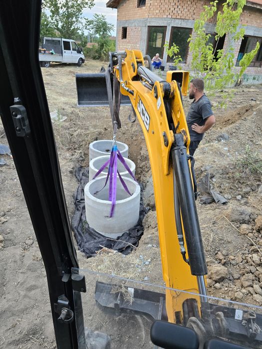 Мини Багер. Септична яма. Септични ями
