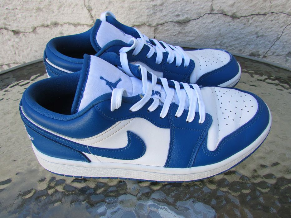 Маратонки Nike Air Jordan 1 Low 'Marina Blue'