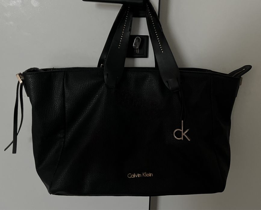 Черная сумка оригинал Calvin Klein