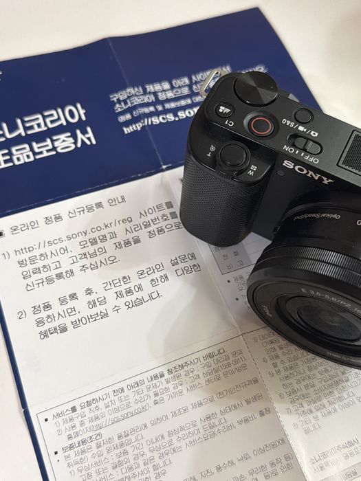 Sony Zv e10 + вспышка godox im30