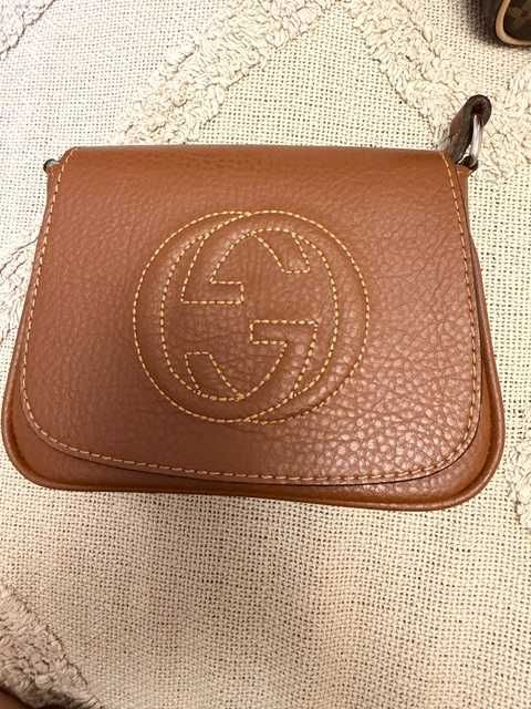 Geanta Gucci GG maro