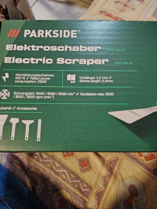 електрически скрепер Parkside PES 250 A1