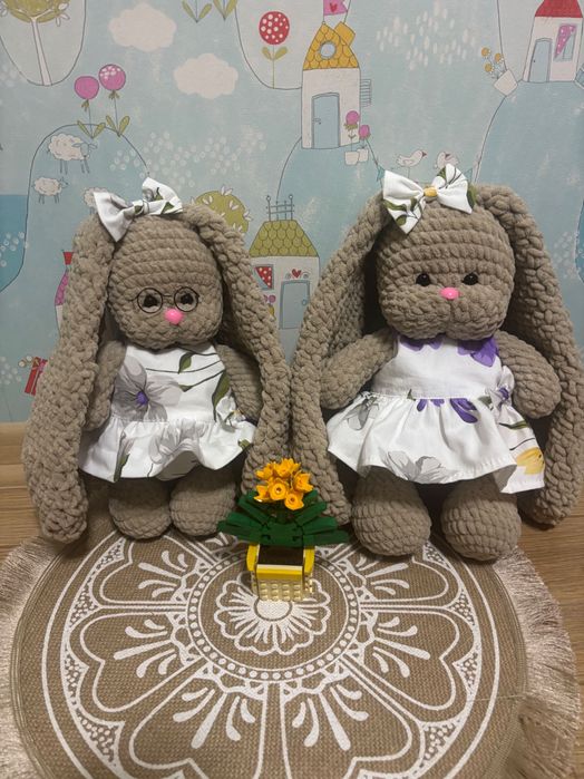 Вязанные игрушки. Ручная работа