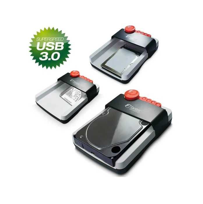 FANTEC - docking station USB 3.0 conector SATA hdd 3.5 + HDDSSD 2.5