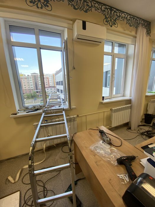 Установка кондиционера