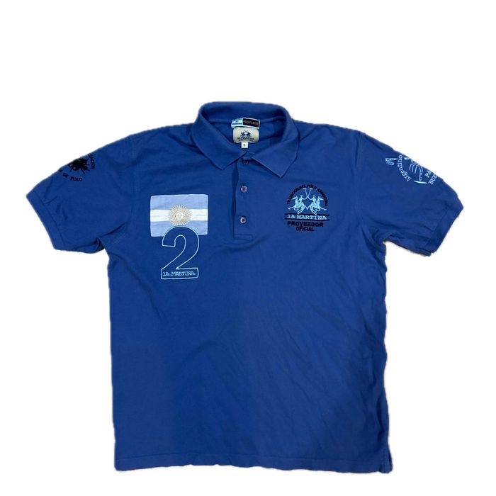 Tricou Polo La Martina cu Nationala Argentinei