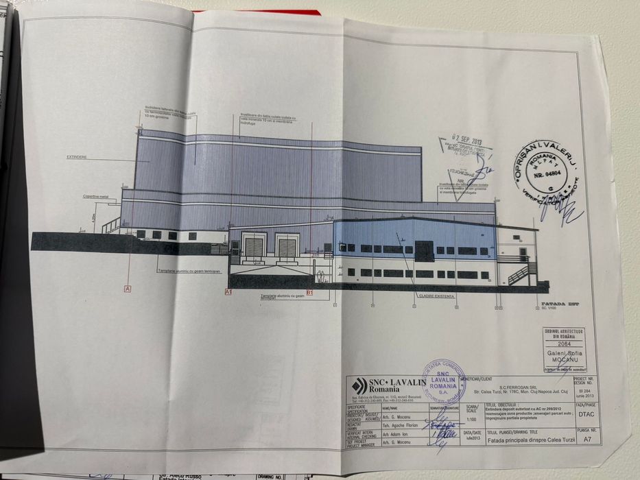 Hala metalica modulara -relocare /dotari premium