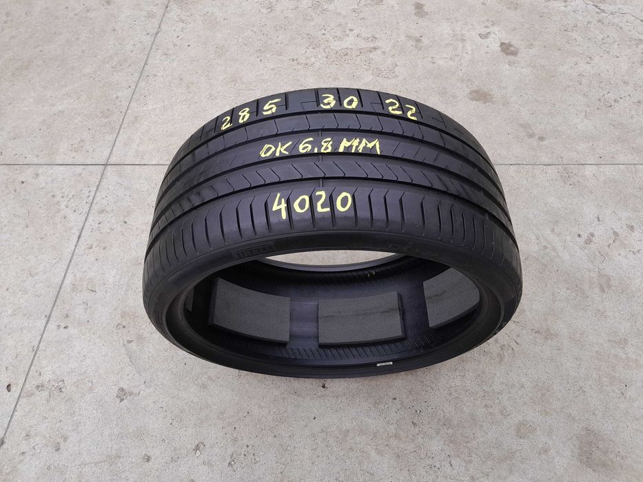 O anvelopa de vara 285 30 22 pirelli p zero AO pncs profil 6,8 mm