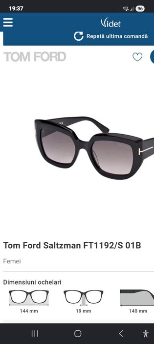 Ochelari  de soare Tom Ford  pentru femei