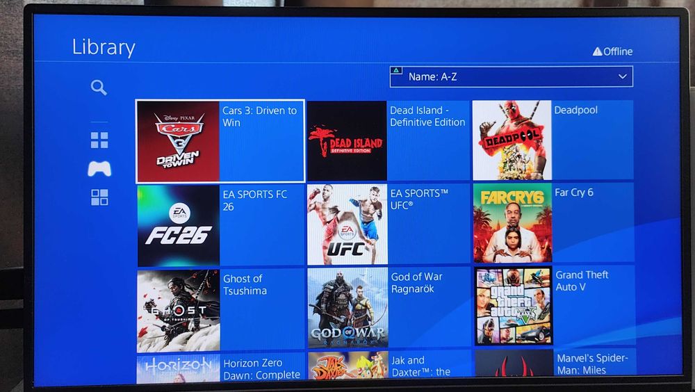 PlayStation 4 modat,HDD 1TB ,25 jocuri de TOP,FC26,GOW Ragnarok,GTA 5