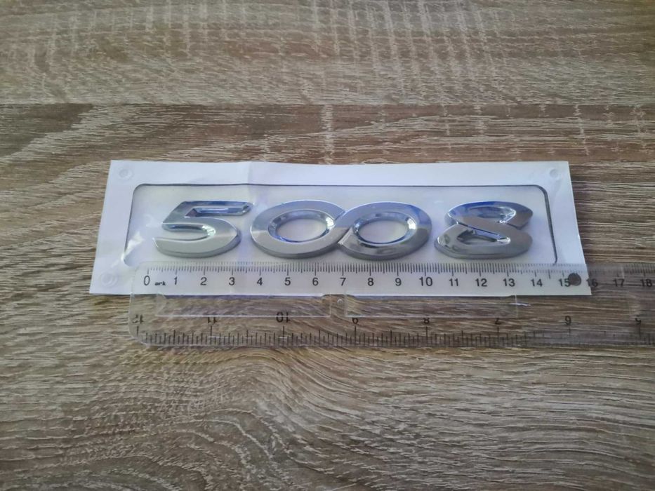 Емблема надпис Peugeot 5008 стар стил