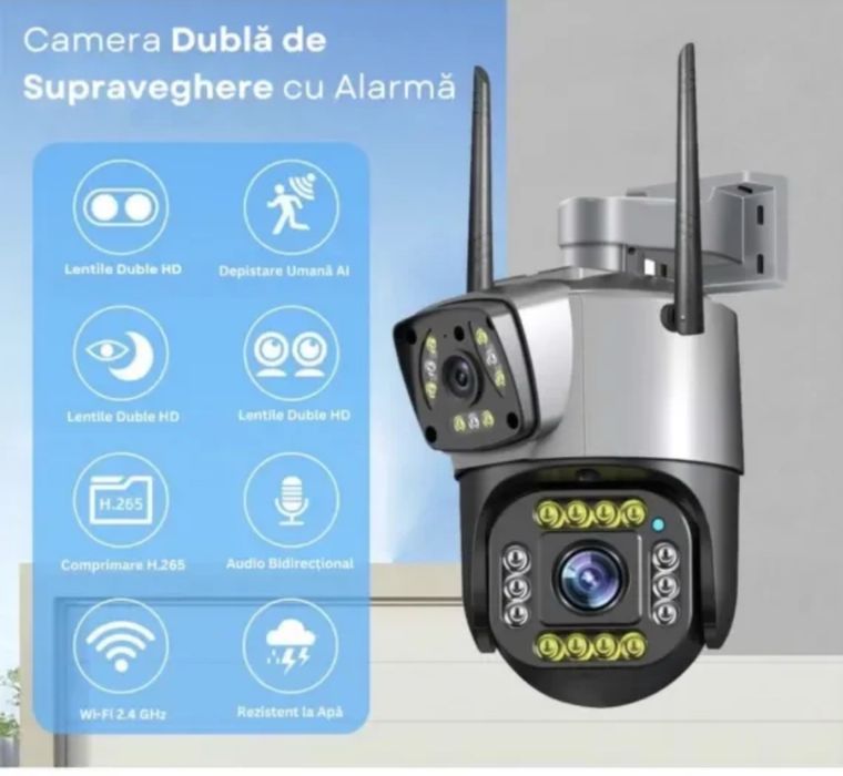 Camera de filmat 4g si cablu de internet