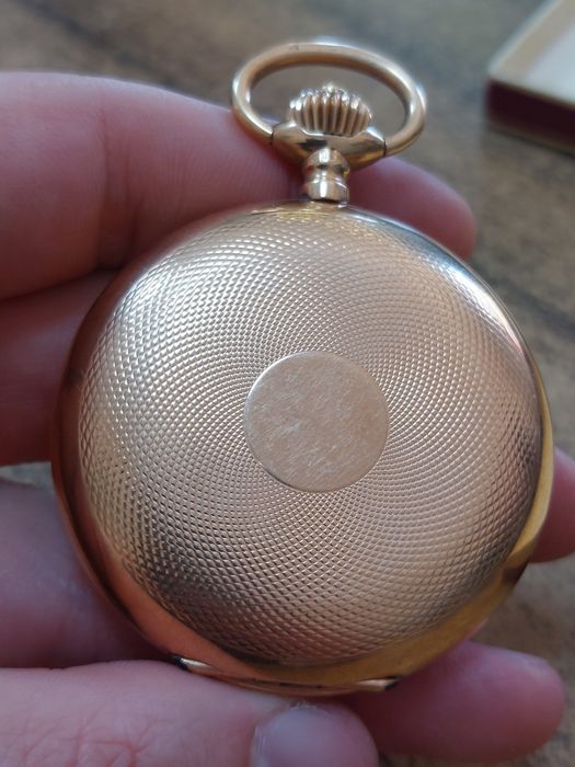 Златен 14К JWC/IWC Pocket watch