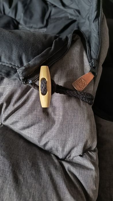 Voksi Urban, sac de iarnă extensibil, cu puf și lână, ca nou