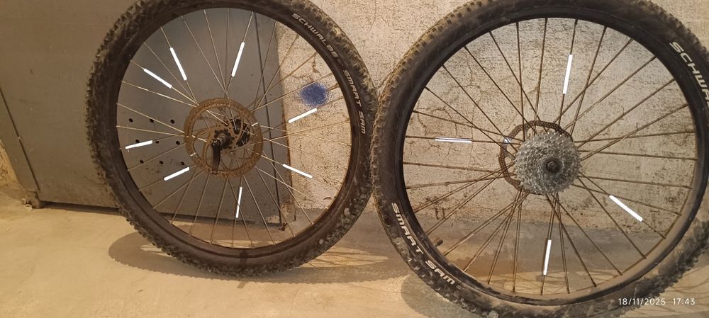 Капли с гуми и венец касета 27.5 цола