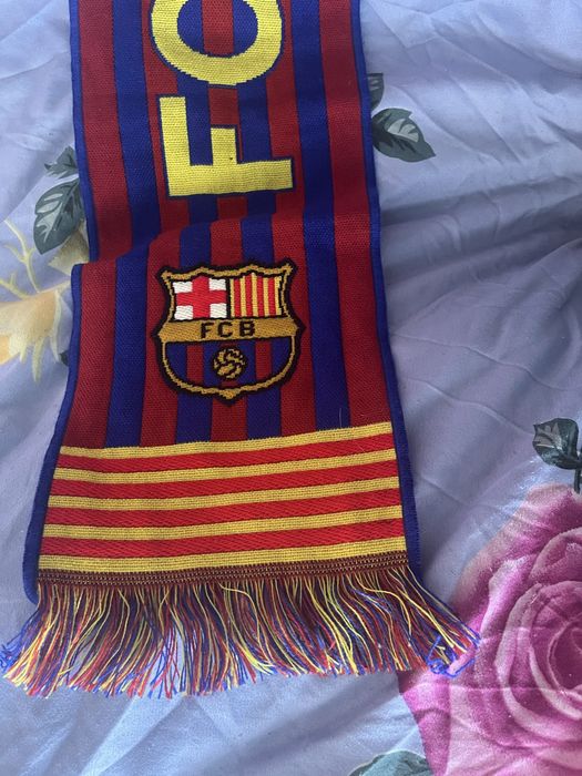 оригинальный шарф FCB с Испании