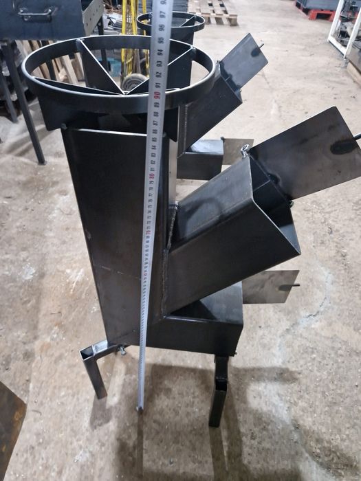 Soba rachetă 150x150x5 pentru gătit în aer liber