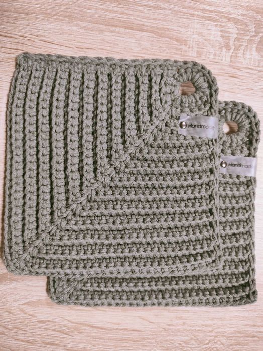 Прихватки для горячего, 100 % хлопок