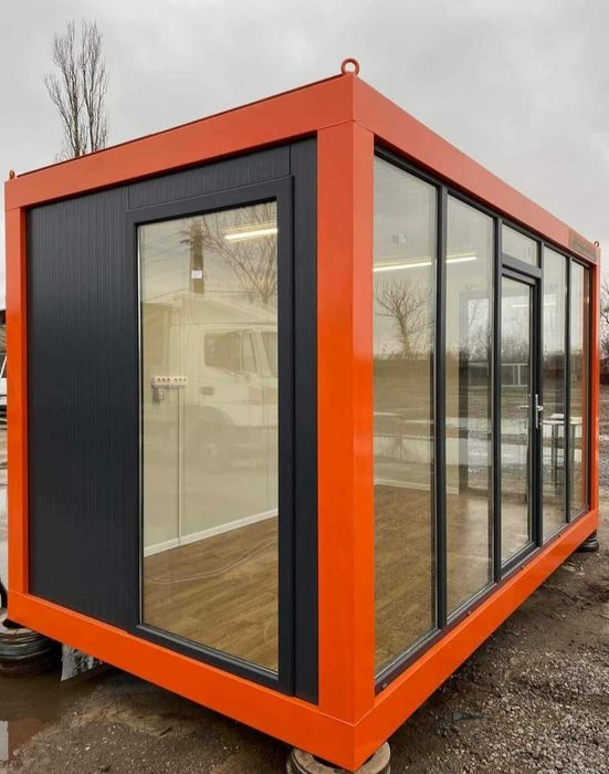 Containere modulare cu vitrina container birou magazin locuit Paza