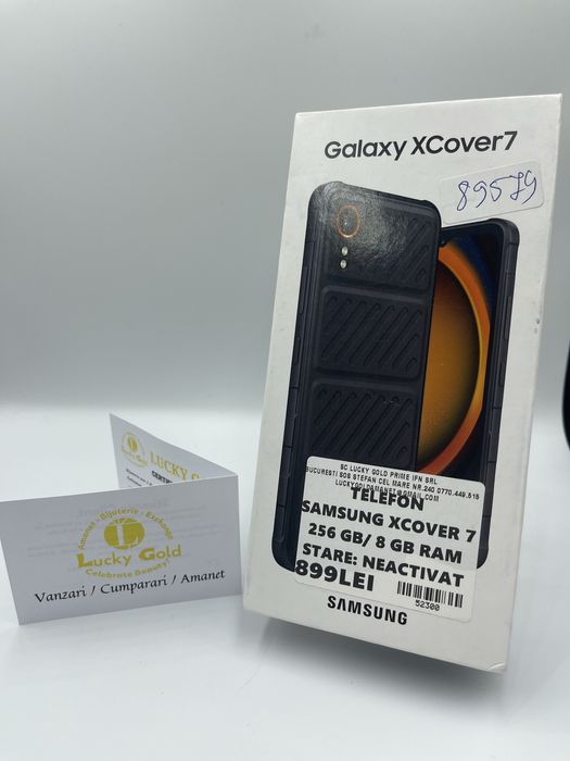 Samsung Xcover 7 SIGILAT 256GB / 8GB RAM FACTURA/GARANTIE #52300