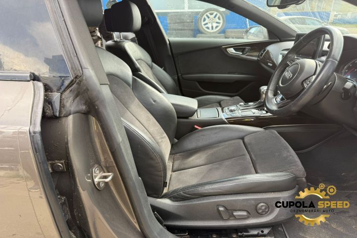 Interior complet scaune fata + bancheta spate S-Line Audi A6 4G/C7 [f