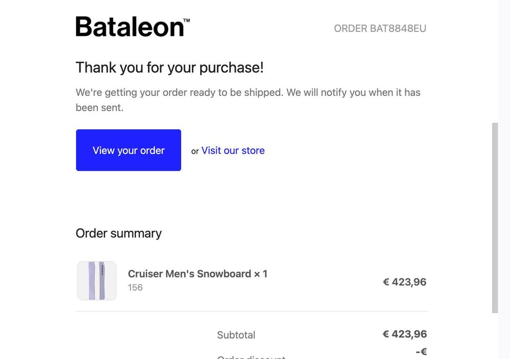 snowboard Bataleon Cruiser 2026 – mărimea 156 – nouă, sigilată