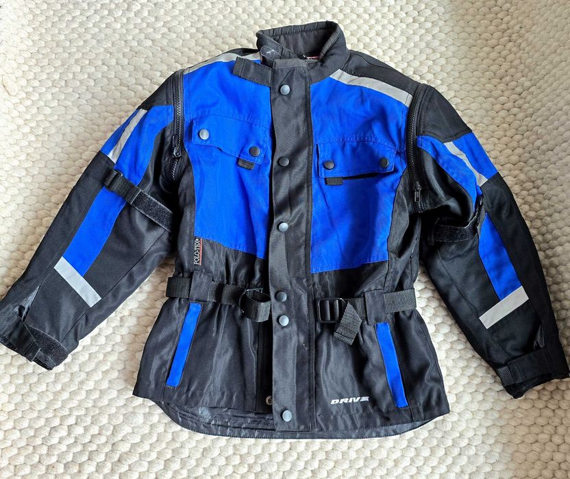 Детско мото яке DRIVE с протектори  9-10 години - НОВО