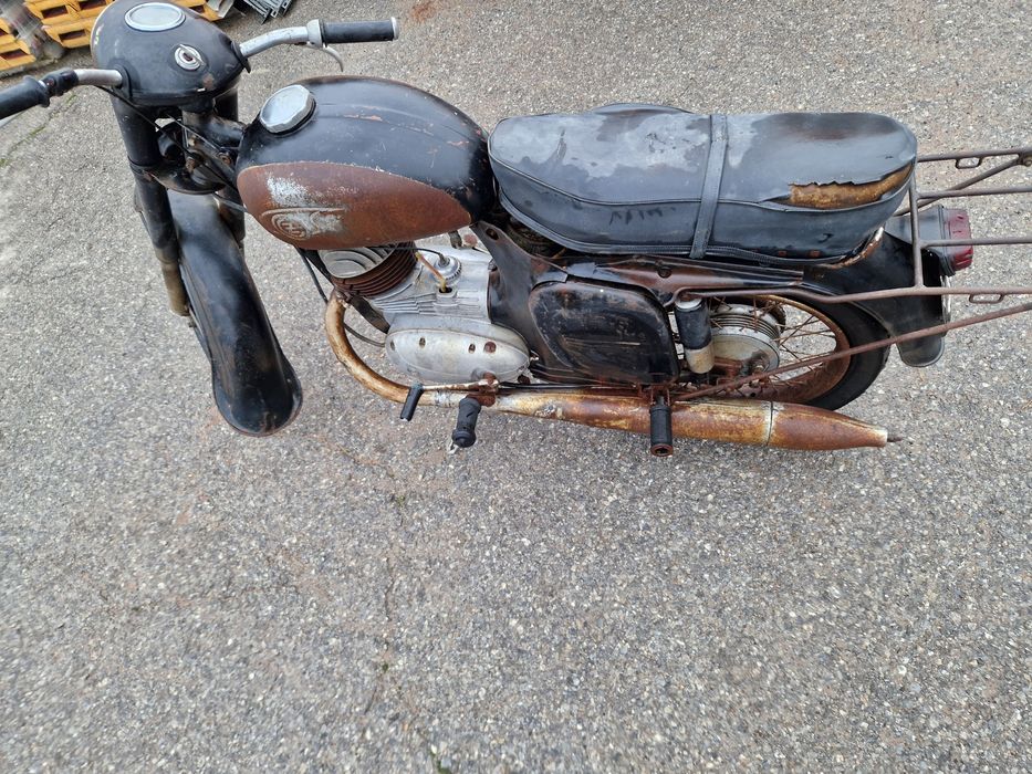 Jawa cz 175 и Mz es 150