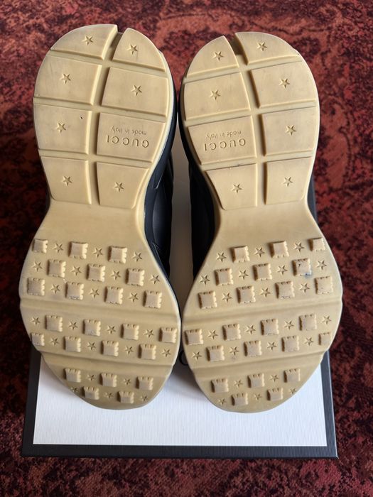 Sneakers Gucci Rhyton Logo „SEGA” Print (Black)