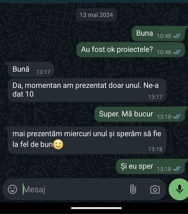 Realizez teme, proiecte, atestate