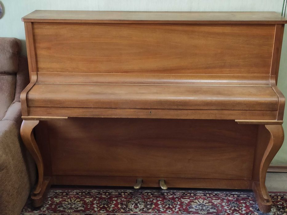 Пианино немецкое Zimmermann. Антикварное, 50е годы прошлого века.