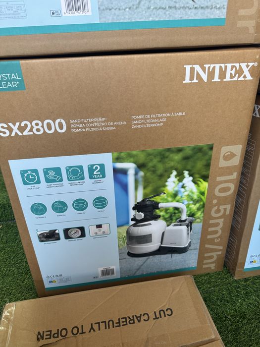 Песочный фильтр насос для бассейна intex bestyaw