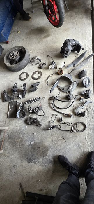 Lot piese kawasaki er6-n an 2009 - 2011 piese kawasaki er6
