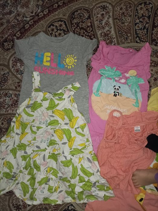 Пакет вещей на девочку 4 года