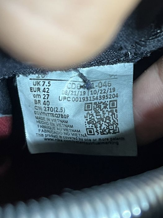 Jordan 1 High UNC to CHI - Marimea 42 (fit 42-43)