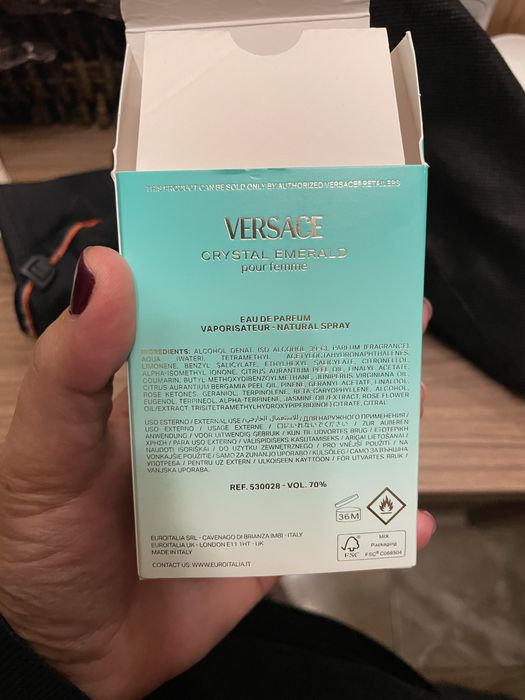 Versace Emerald!