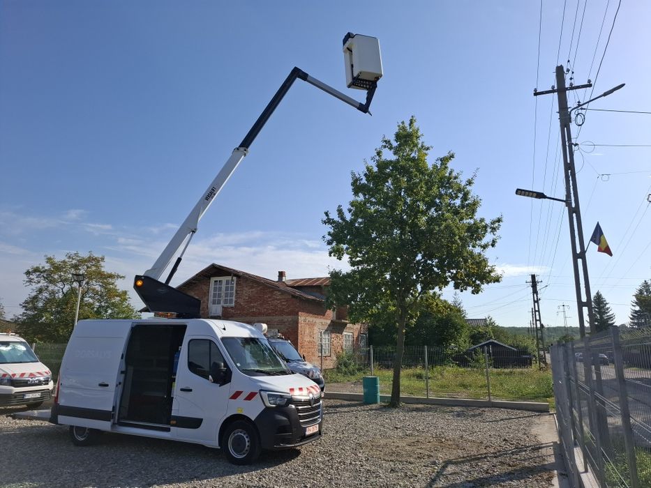 Renault Master, NACELA -PRB, 2022, H max=13,2m, TVA deductibil, A/C