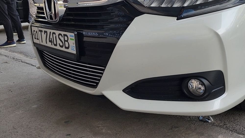 Honda Crider никель решетка облицовки, защита радиатора