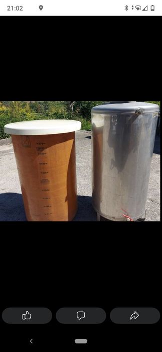 Cada fibra 650 l si bidob inox