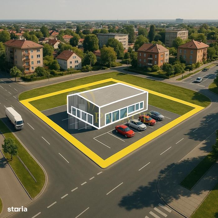 Teren 1700mp,  Oportunitate Comerciala, Central Popricani