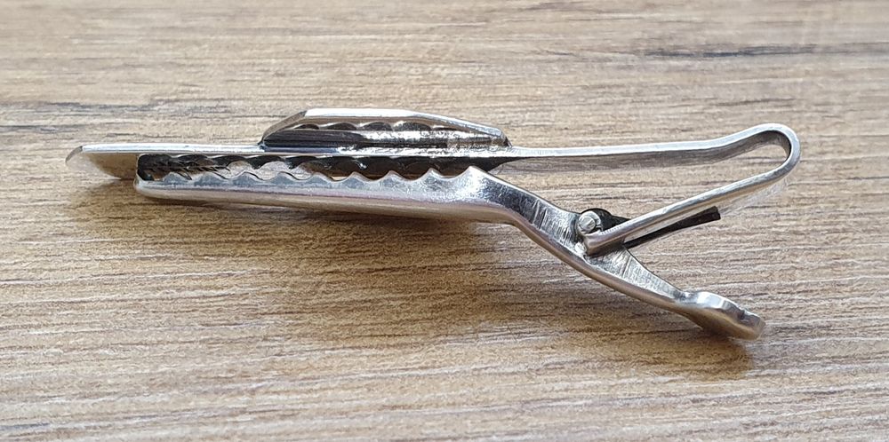 Ac cravată argint vintage 925 Siam Sterling Niello 8,2 gr