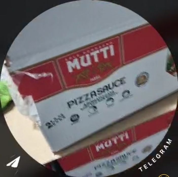 Томатный пицца соус Mutti Classica. Pitsa sous Mutti
